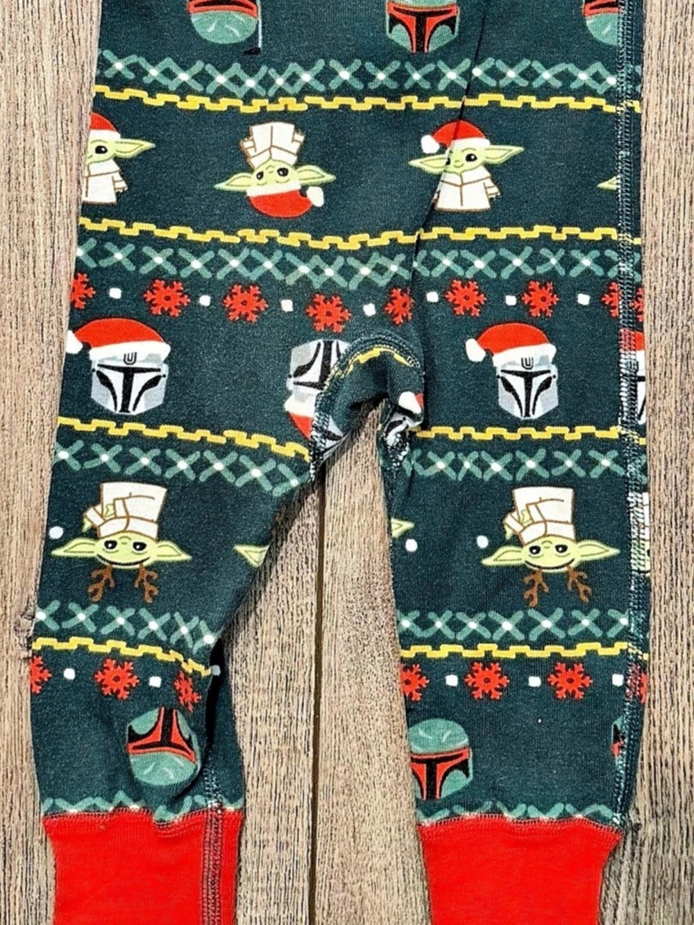 Hanna Andersson Star Wars Christmas Footie Pajama 18-24M - sibling set available - Picture 6 of 6